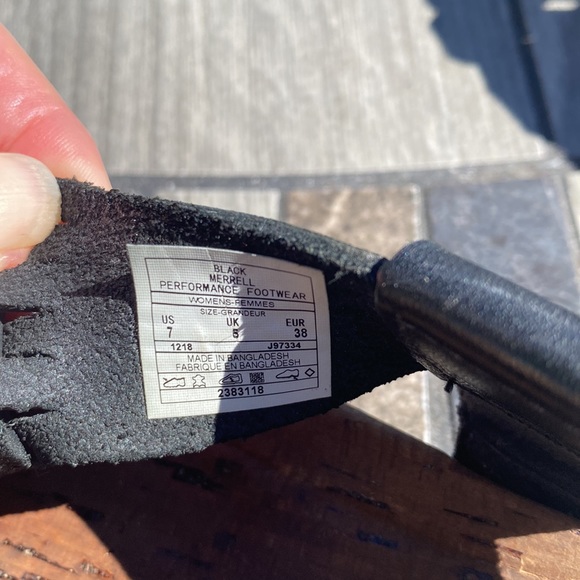 Merrell Woven Leather Sandals - Picture 3 of 5